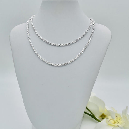 S861CH Rope Chain 3mm. X 26"