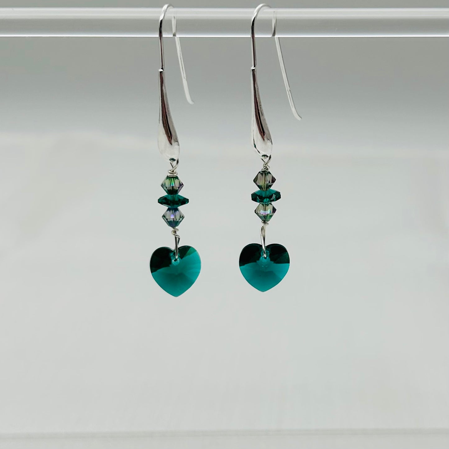 C1418SW Hearts Earrings