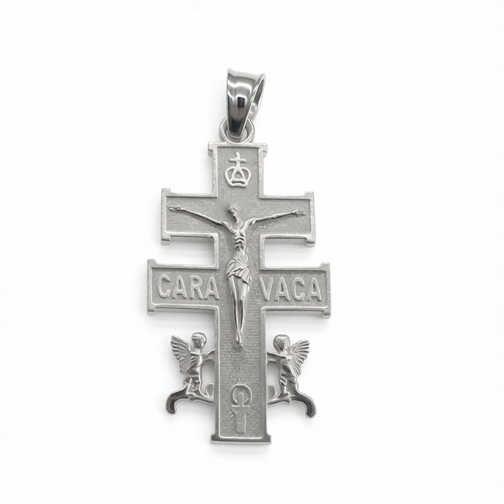 S1962P Caravaca Cross Pendant 40mm.