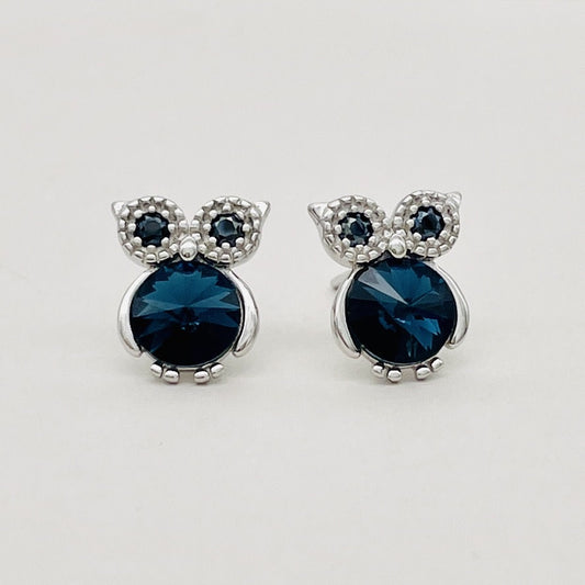 C1303SW Owl Earrings