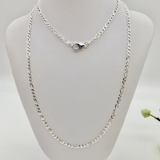 S1433 Figaro Chain 3.9mm. X 30"