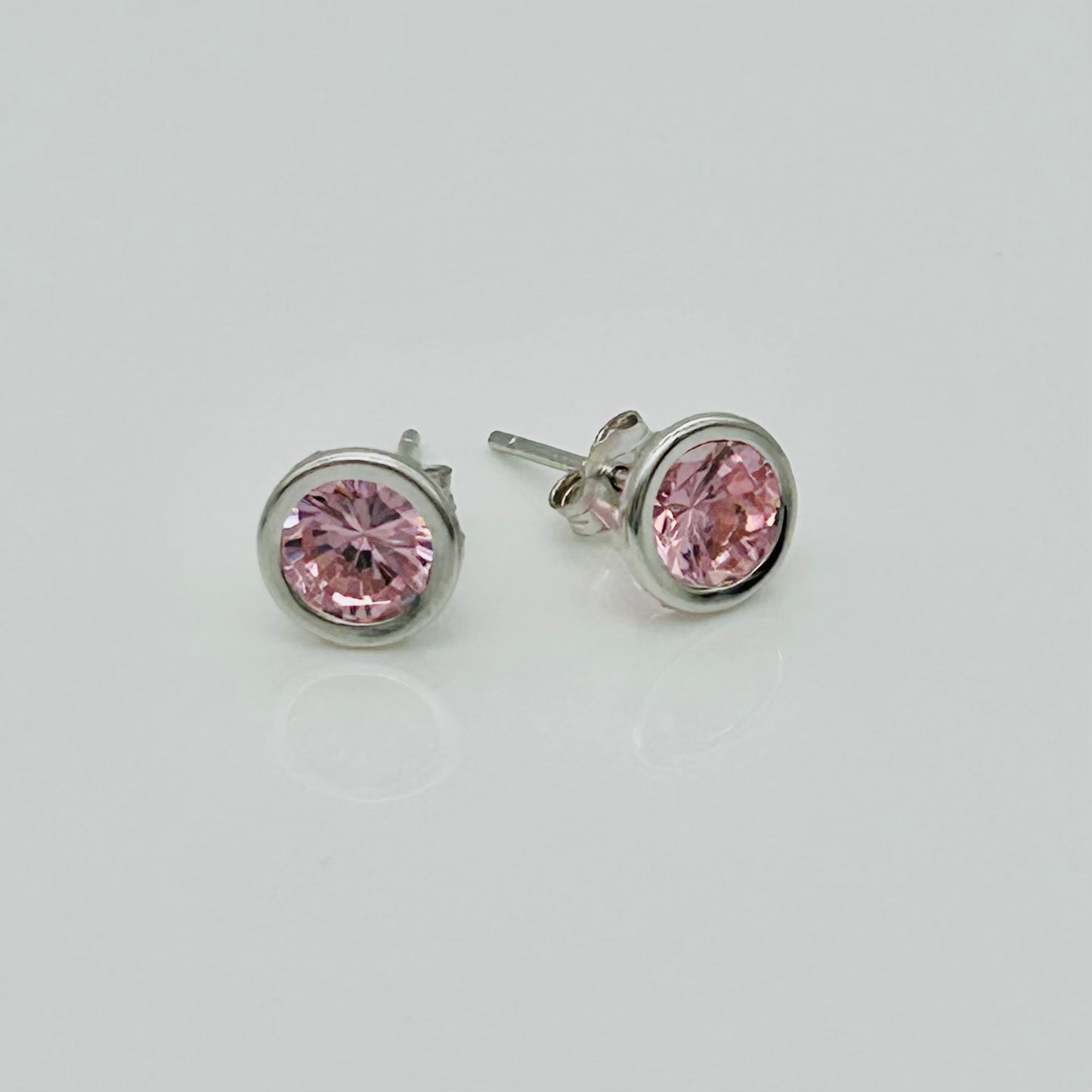 Z1903 Birthstone Earrings 7mm.