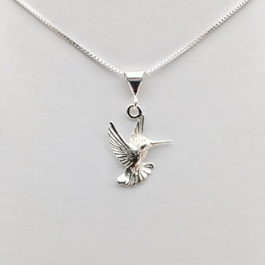 S1508 Hummingbird Necklace 18"