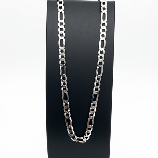 S1668 Flat Figaro Chain 6.6mm. X 22"