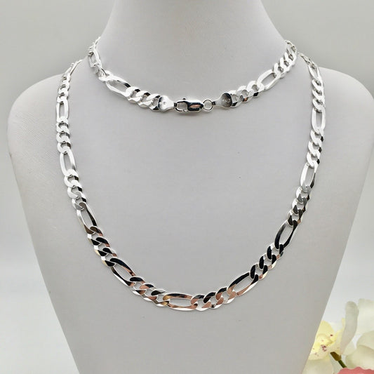 S730 Figaro Chain 6mm. X 26"