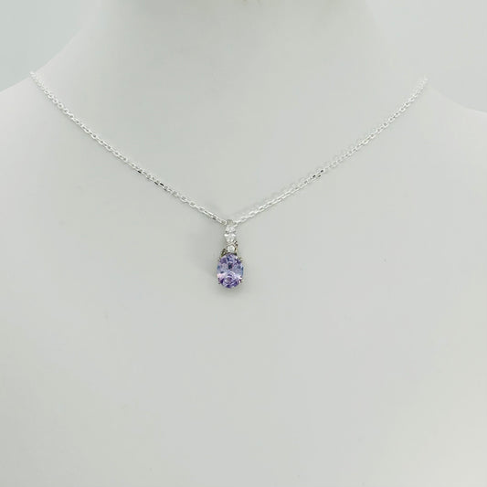 Z1910 Lilac Necklace 18"