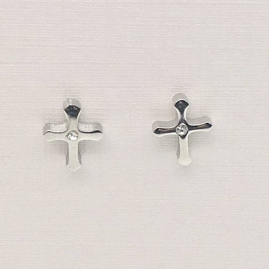 SS1111ER Cross Earrings