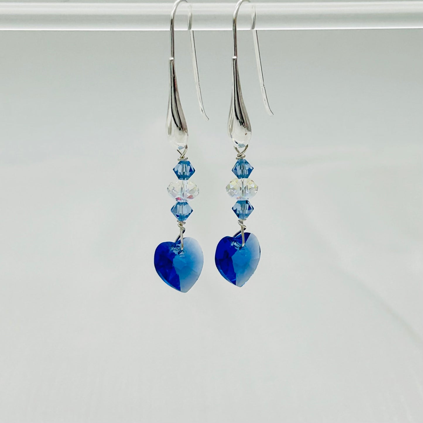 C1418SW Hearts Earrings