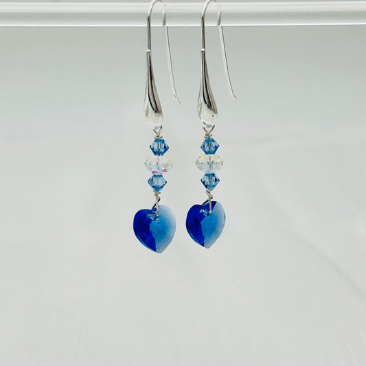 C1418SW Hearts Earrings