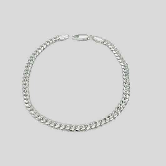 S1910 Curb Link Bracelet 4.2mm X 8"