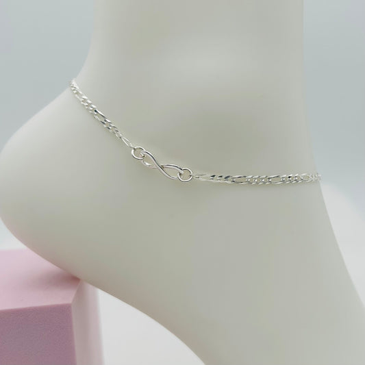 S1920 Infinity Anklet 2.9mm.X 9"