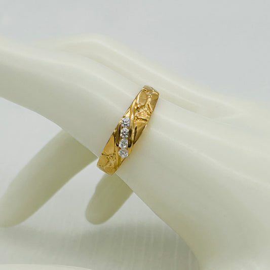 14KG489R Men's Wedding Ring #10