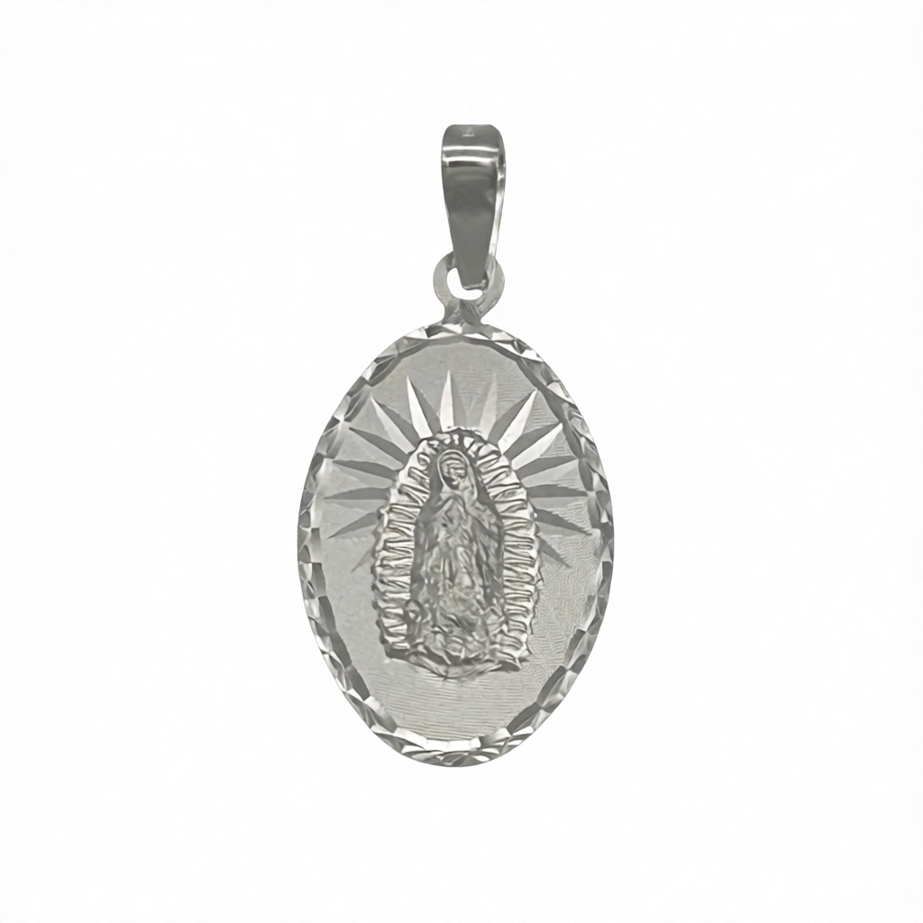 S1961P Virgin Mary Pendant 42mm.