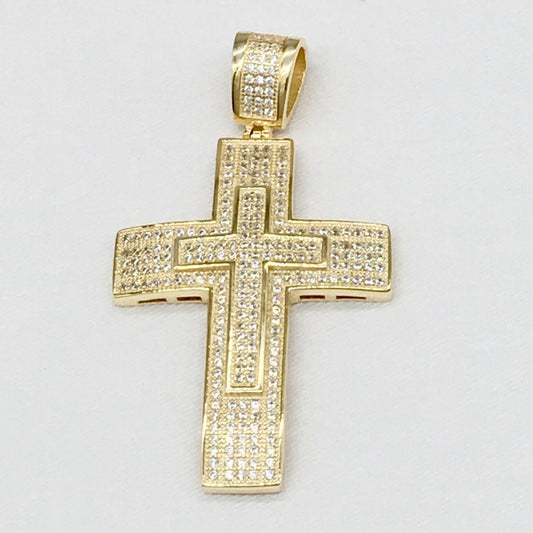 Z1397 GP Cross Pendant