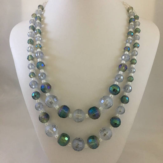C1146 Blue Necklace 18"