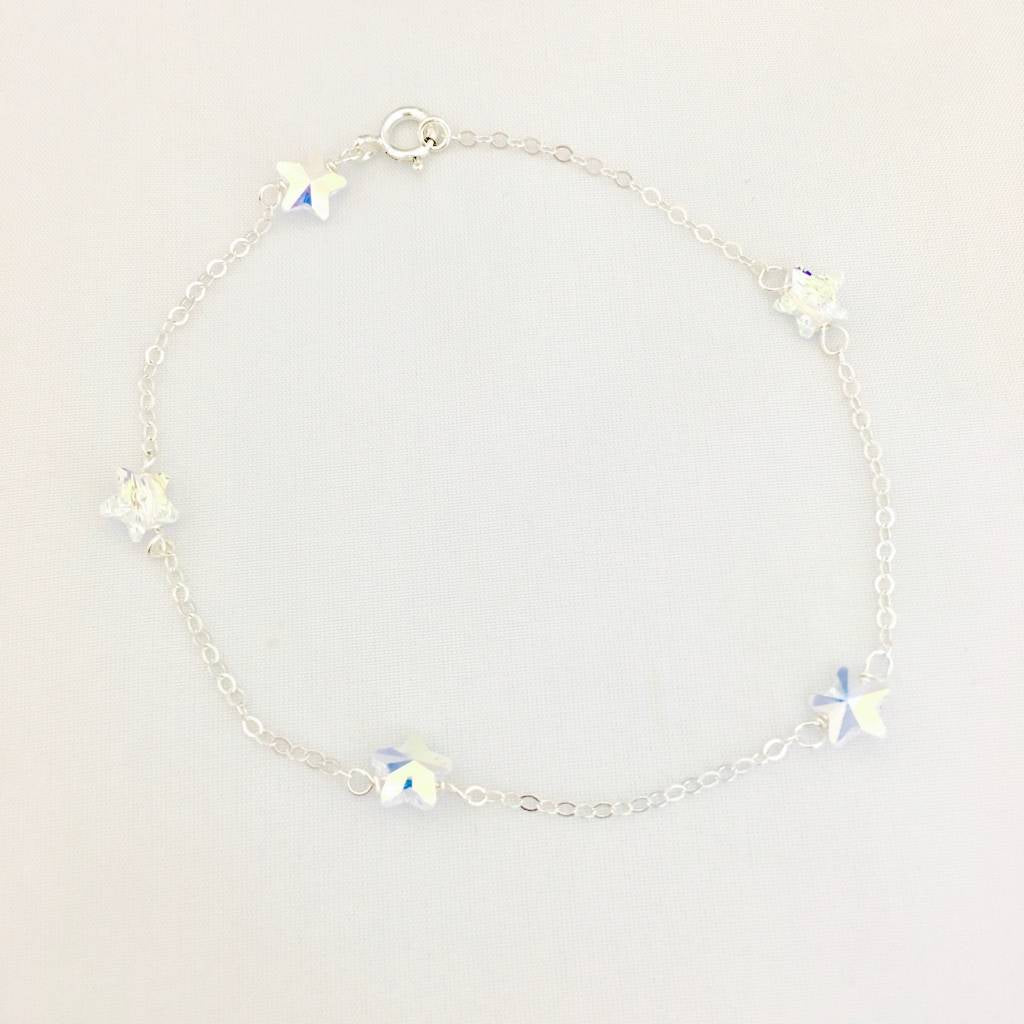 C1061 SW Stars Anklet 10"