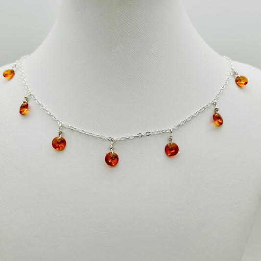 C1286SW Golden Necklace 16"