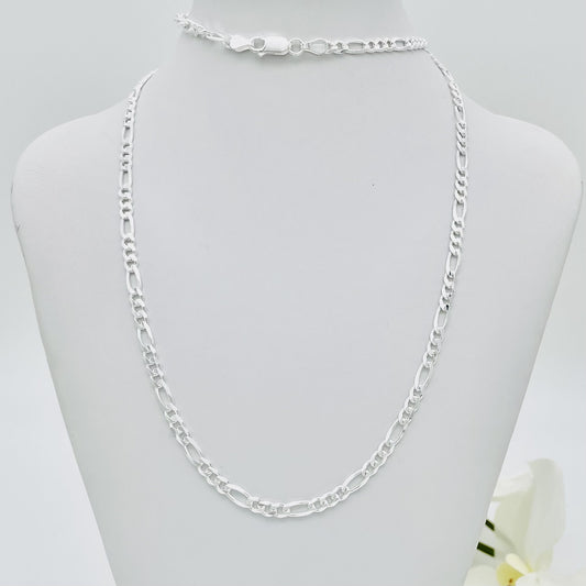 S1671CH Figaro Chain 3.9mm. X 18"