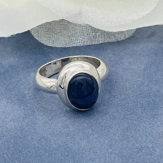 St1639 Amethyst  Ring # 6 Final Sale