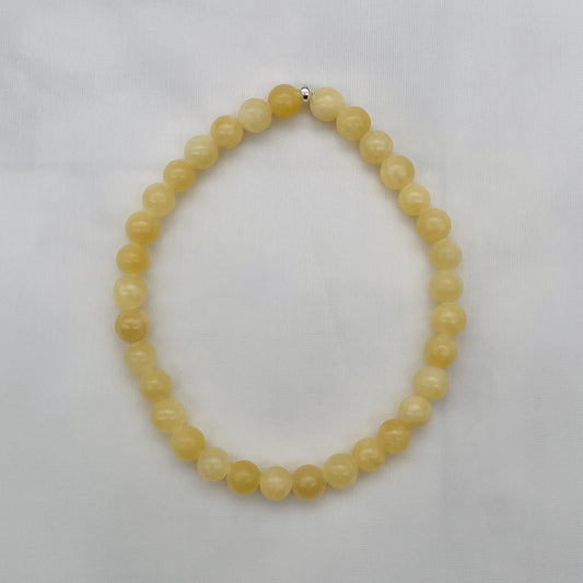 ST1032BL Calcite Bracelet 6mm.X8"