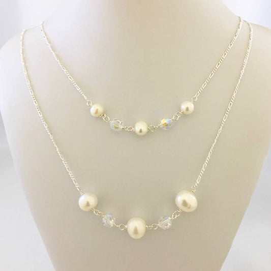 SH952NL Pearl Necklace 22"