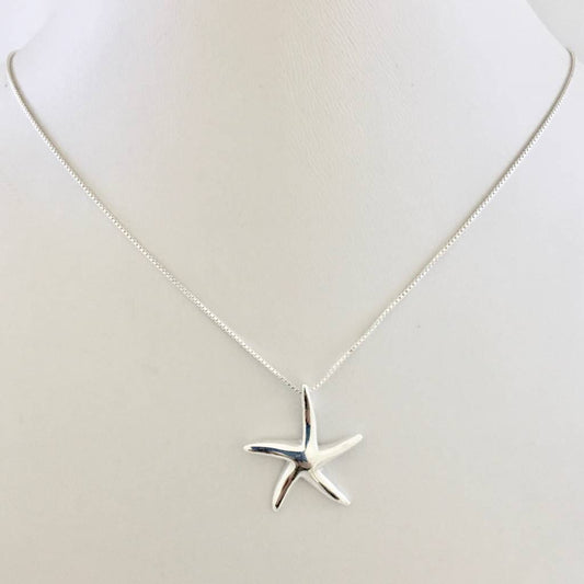 S1255 Sea Star Necklace 16"
