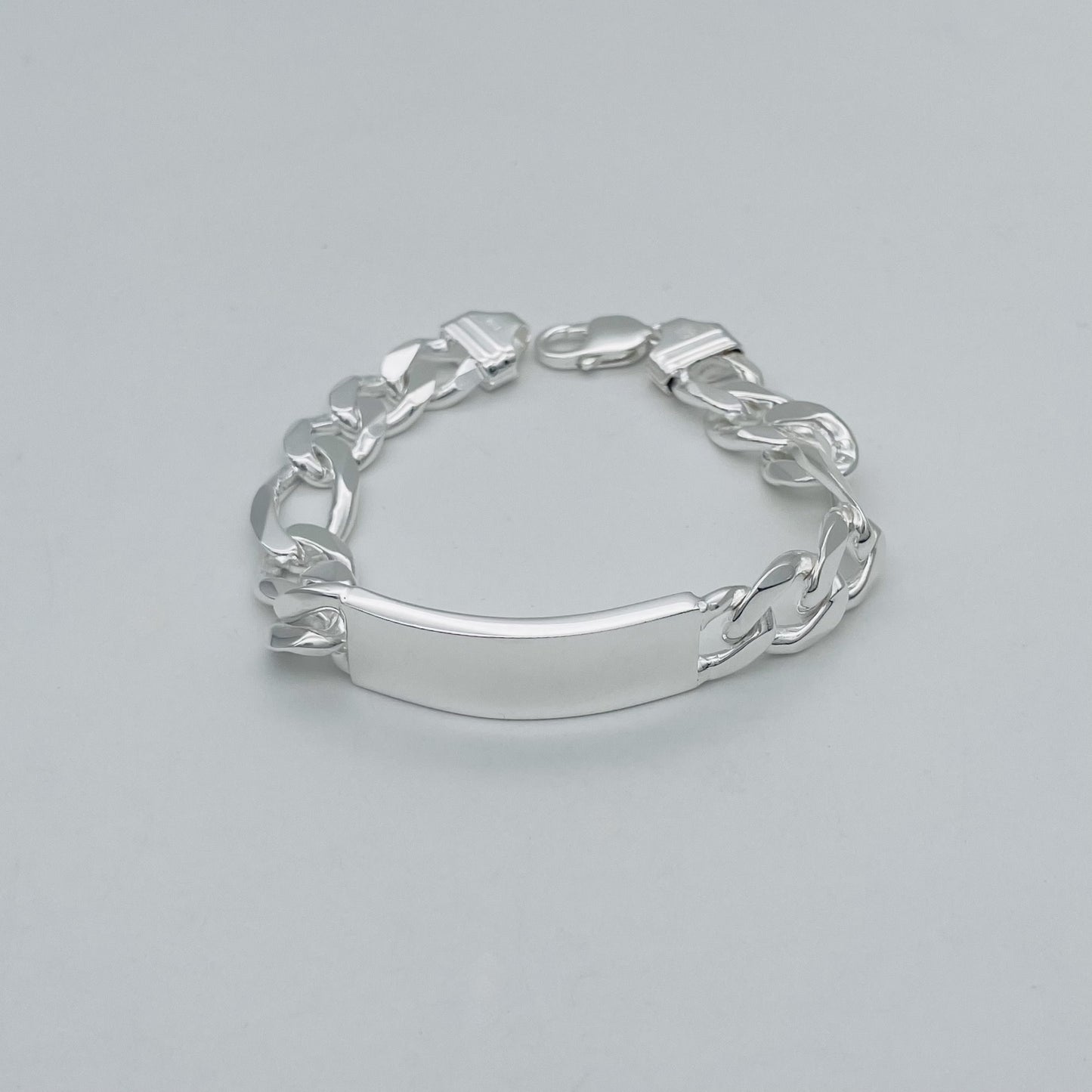 S1698BL Figaro ID Bracelet 13mm. X 9"