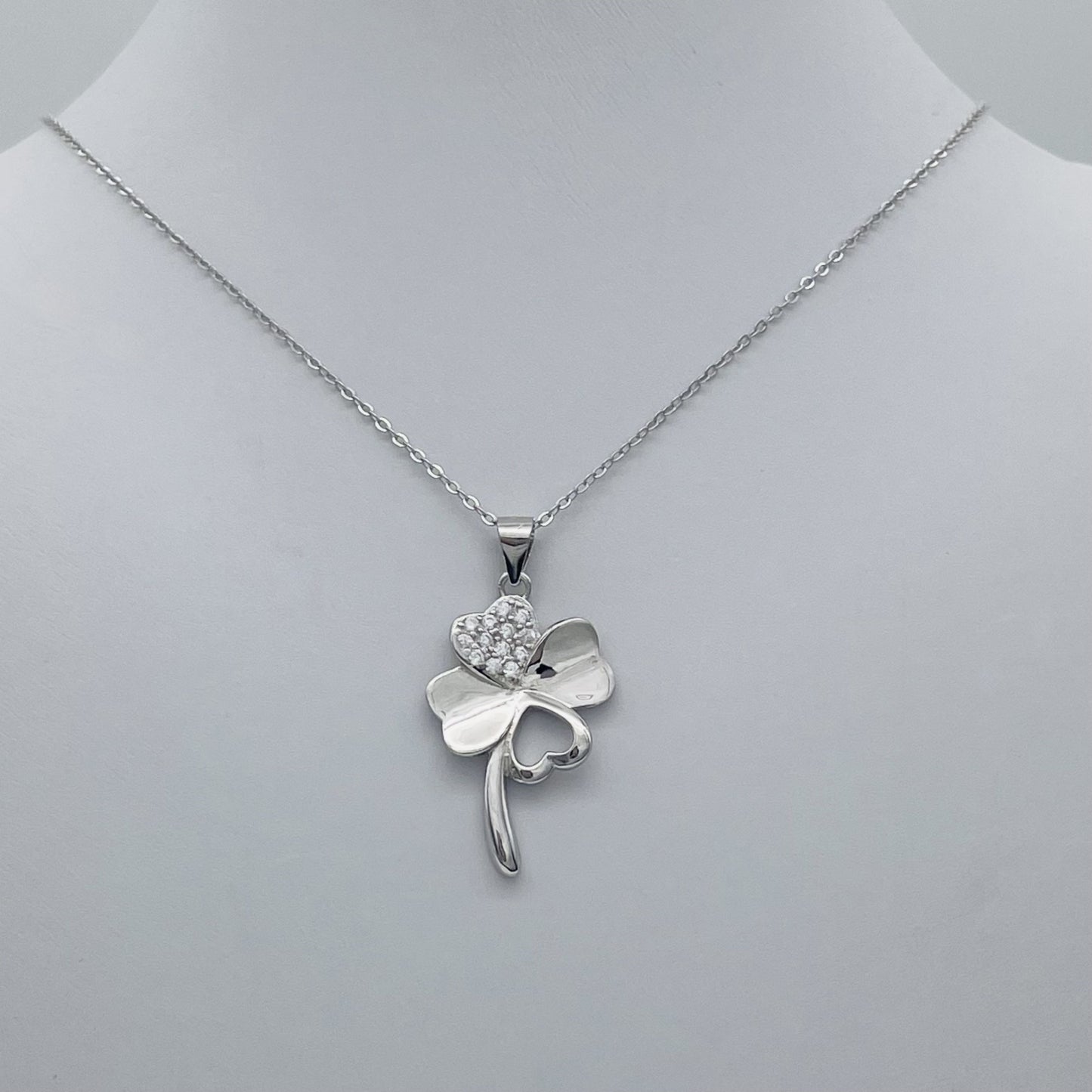 Z1624NL four- Leaf Clover Necklace 18"