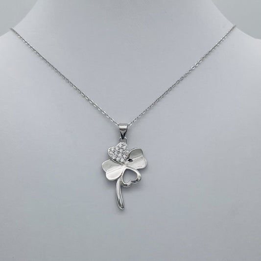 Z1624NL four- Leaf Clover Necklace 18"