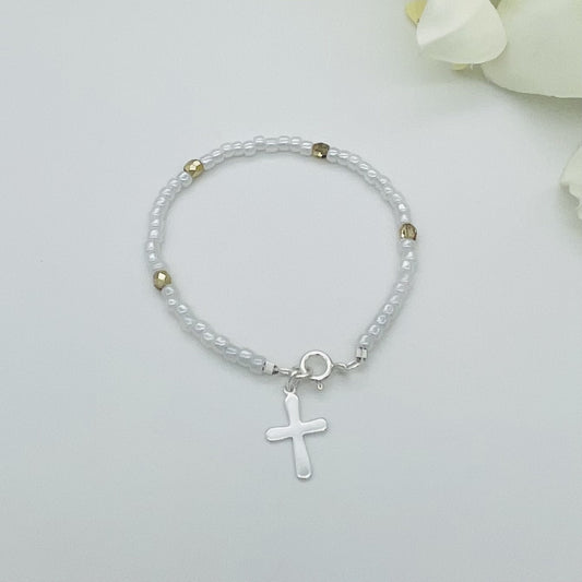 C1221 Rosary Bracelet 6.5"