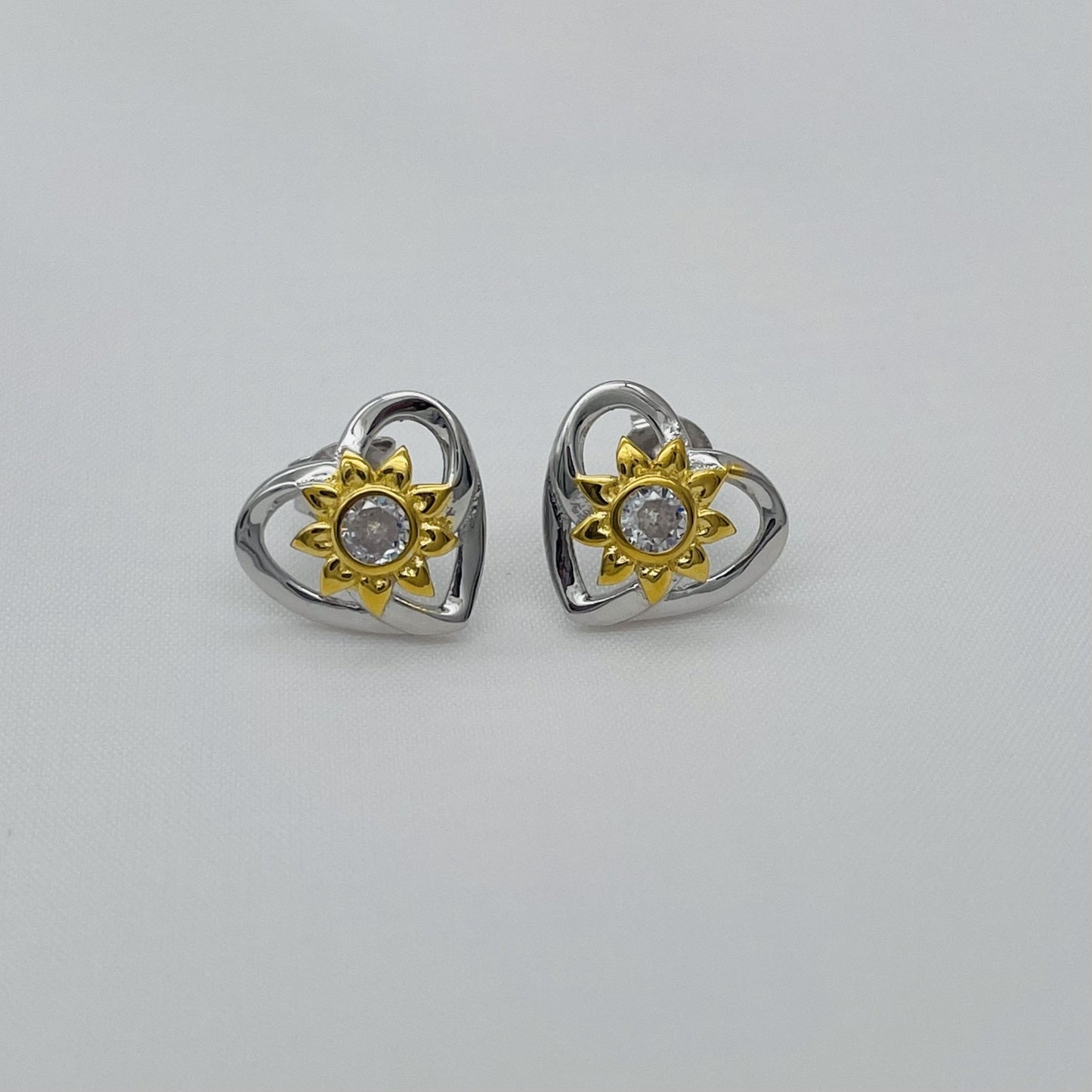 Z1659 Sunflower Earrings