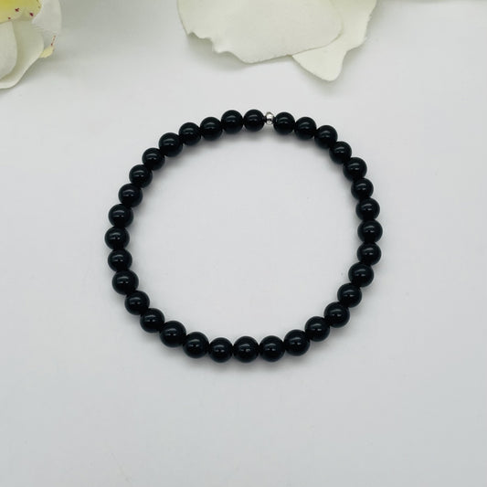 ST1842BL Tourmaline Bracelet 6mm.X8"