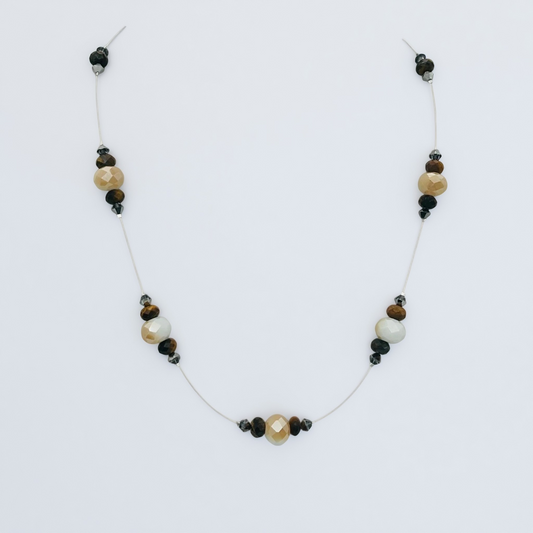 ST1964 Tiger Eye Necklace 18"