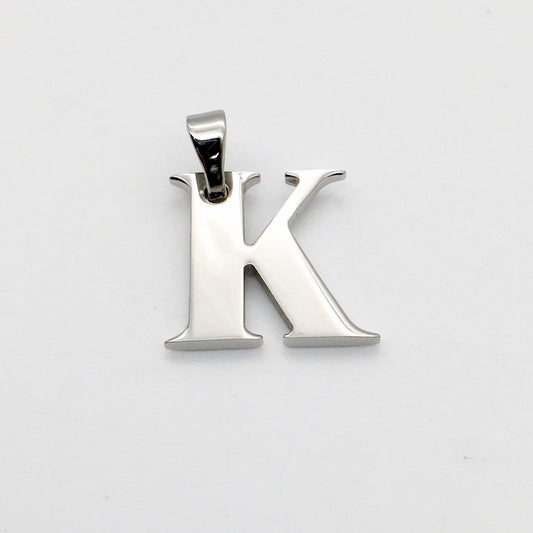 SS1334P  "K" Pendant 25mm