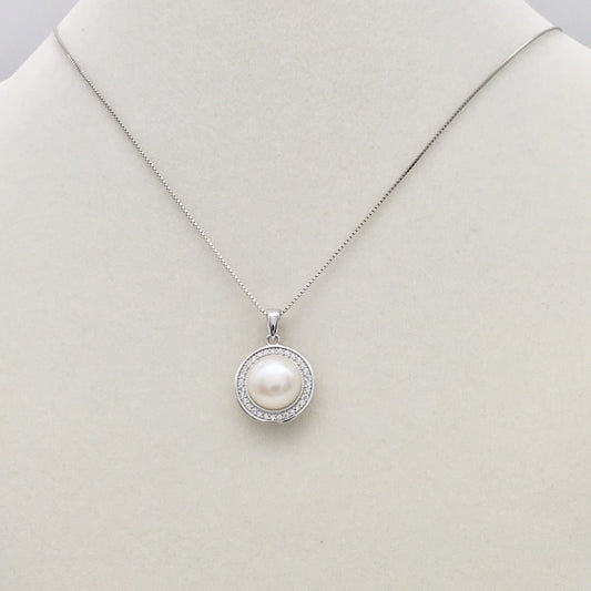 SH982 Pearl Necklace 20"
