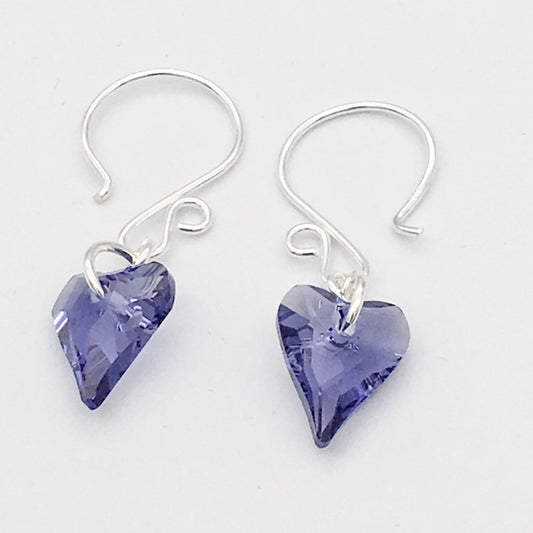 C1174SW Heart Earrings