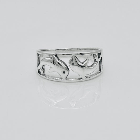 S1926 Dolphins Ring