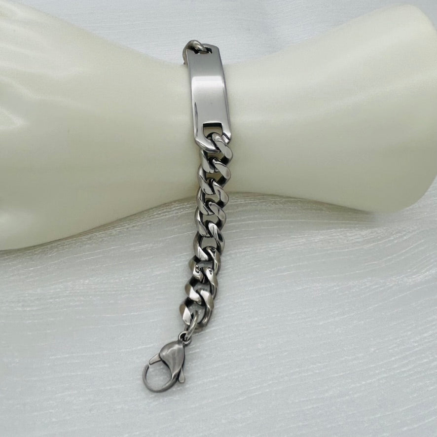 SS864BL Curb11mmX8" Final Sale