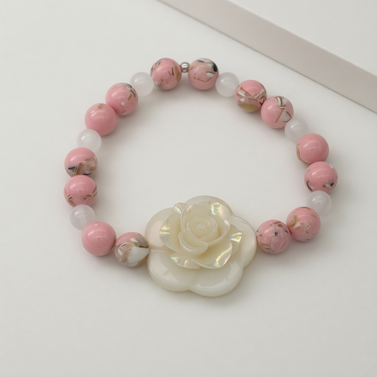 ST1208 Selenite Bracelet 7"