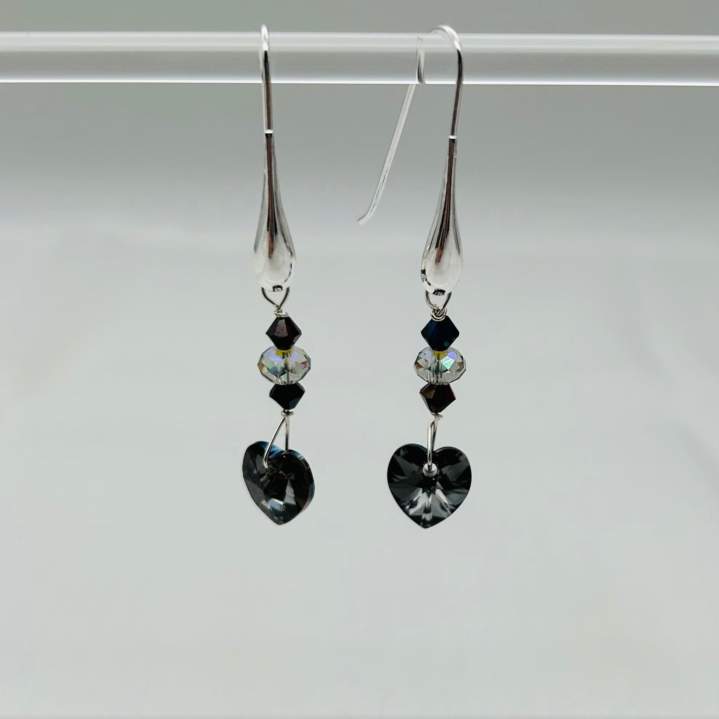C1418SW Hearts Earrings