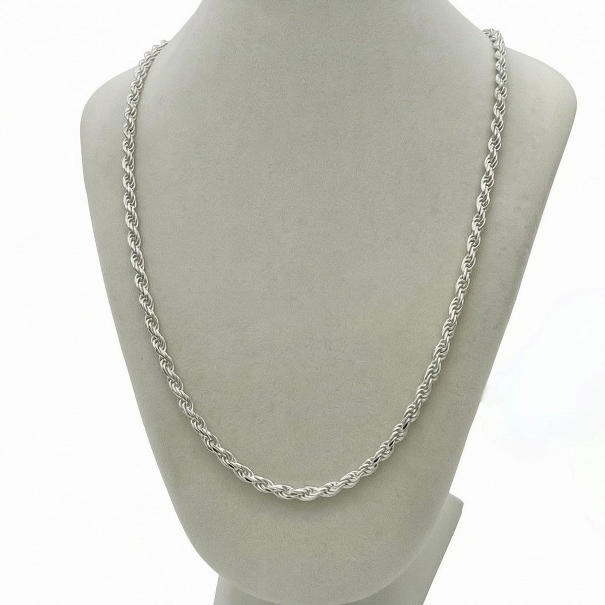 S1594 Rope Chain 3.7mm. X 21"