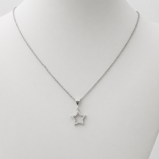 Z1957 Star Necklace 18"