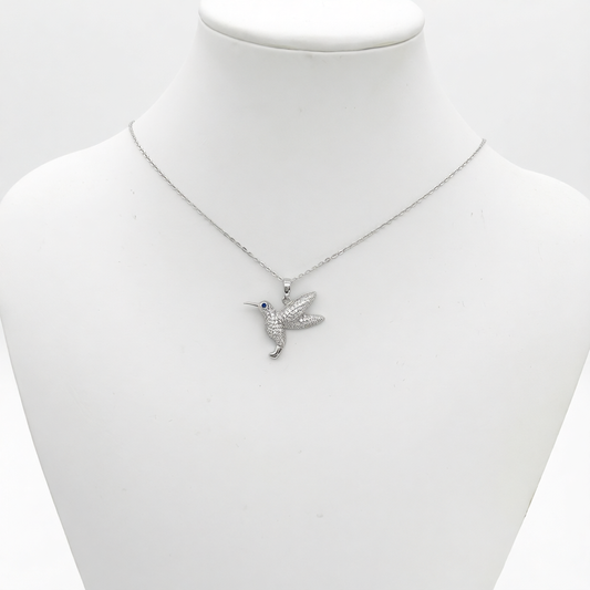 Z1932NL Hummingbird Necklace 18"