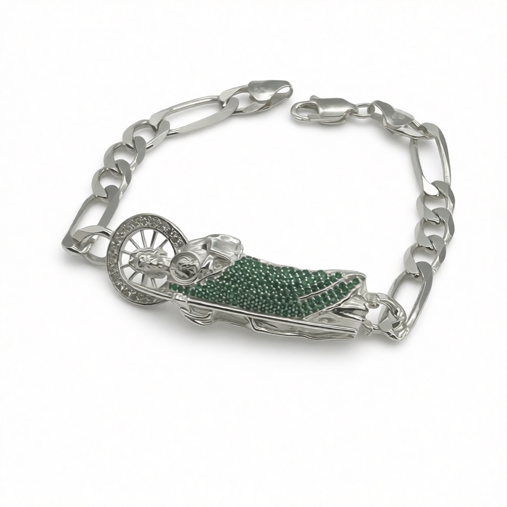 Z1949BL Figaro St. Jude Bracelet 7.5"