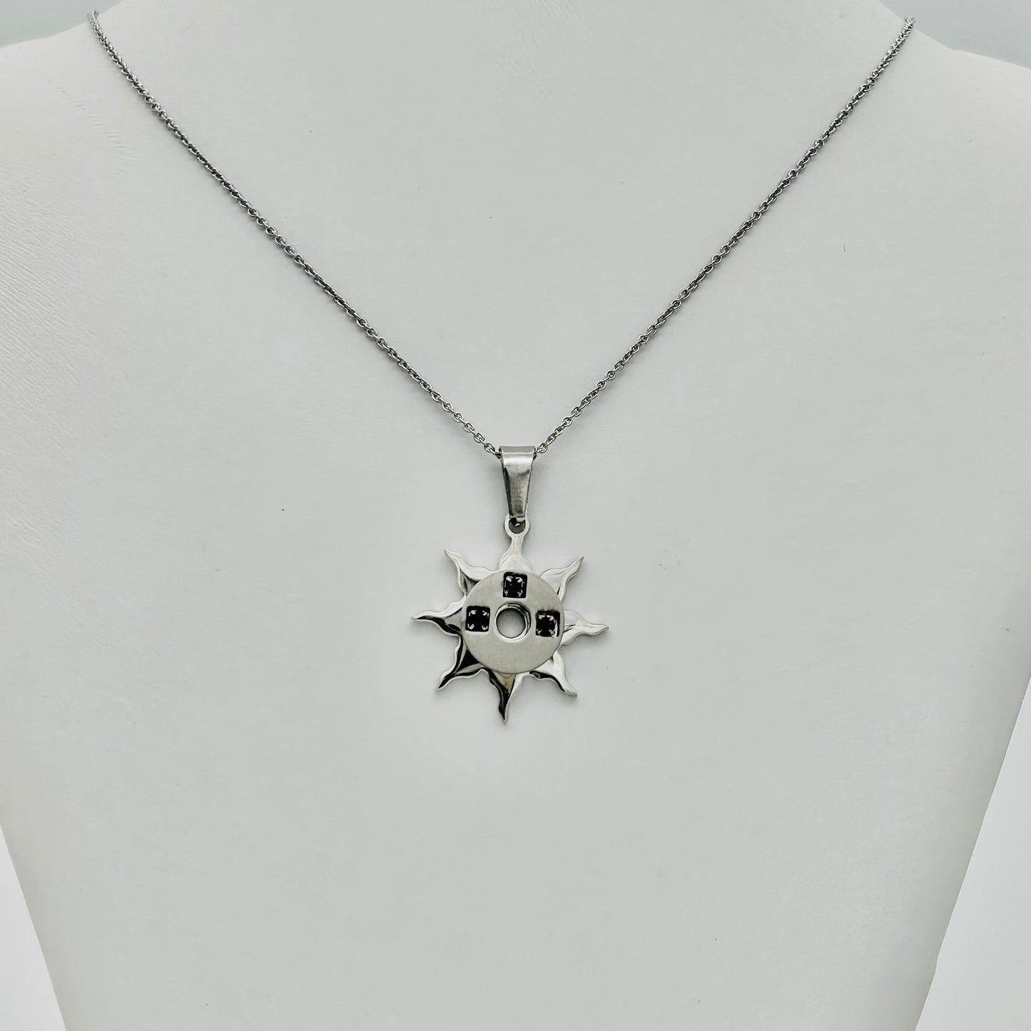 SS1153 Sun Necklace 20"