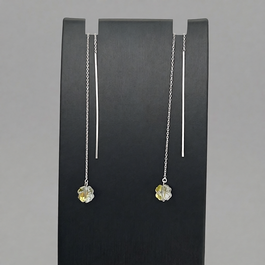 C1497 Clover Thread Earrings