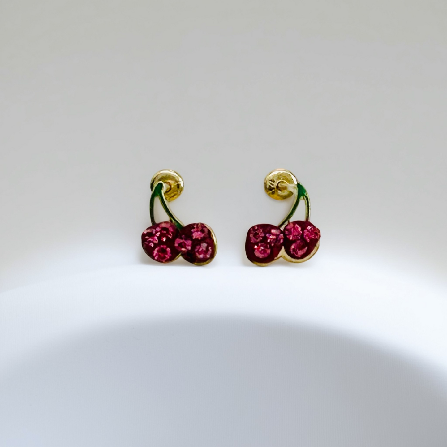 14KG449 Cherries Earrings