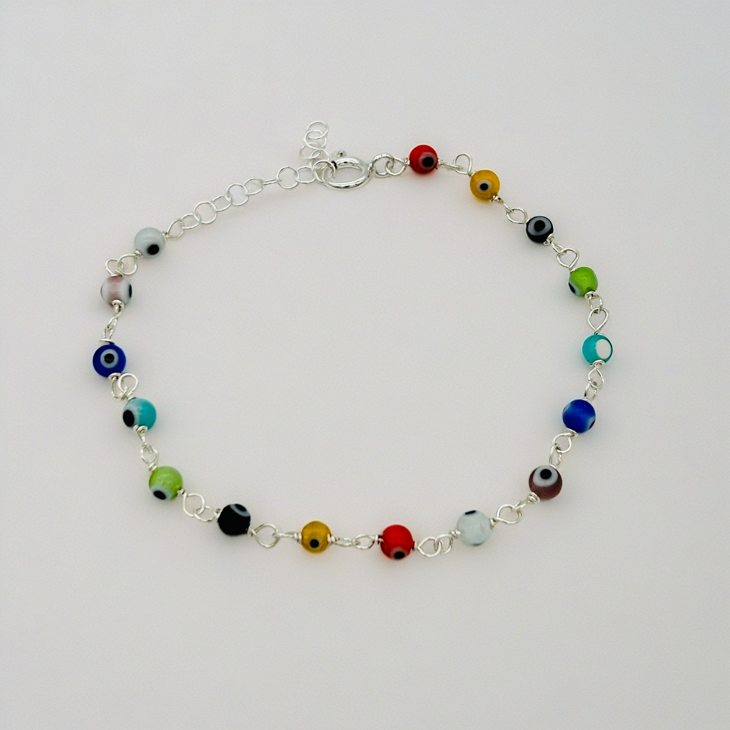C1456 Eyes Bracelet 8"