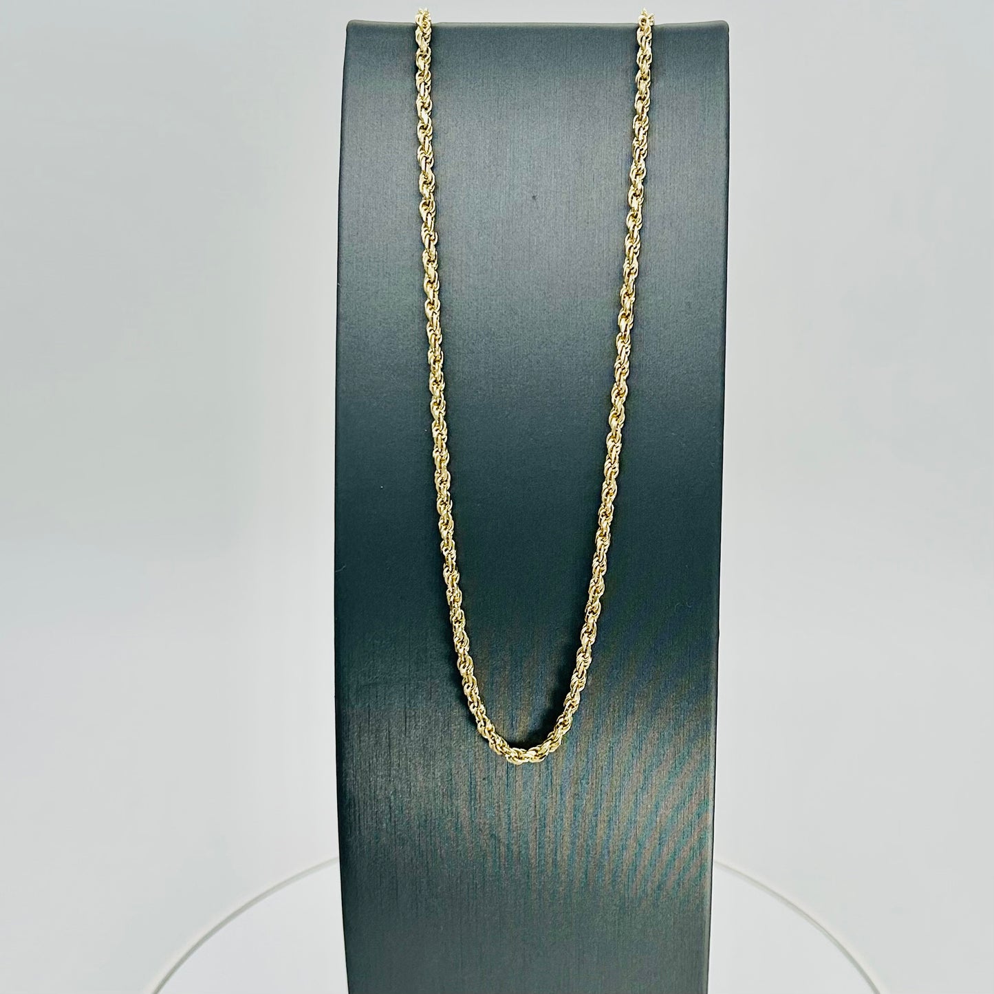 14KG446 Rope Chain 3mm. X 24"