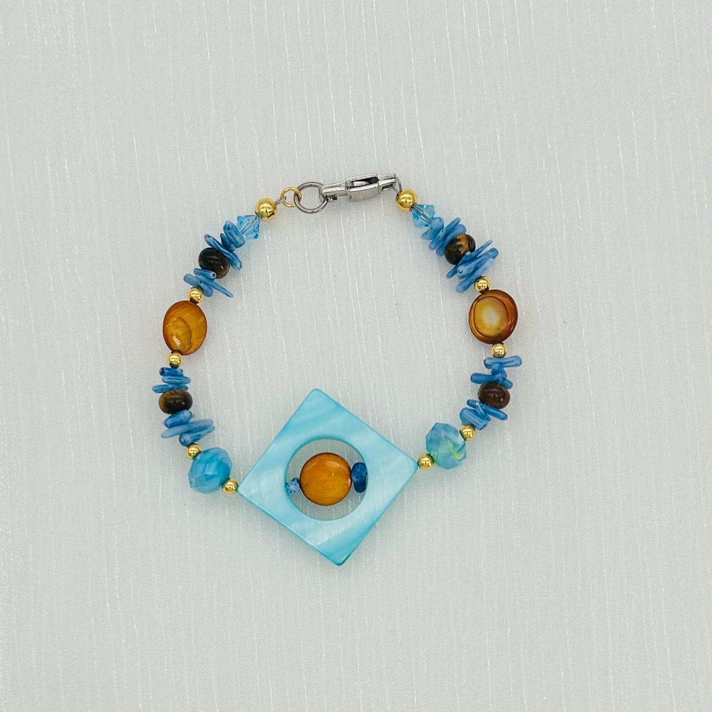 SS1493 Shel Bracelet 7.5"
